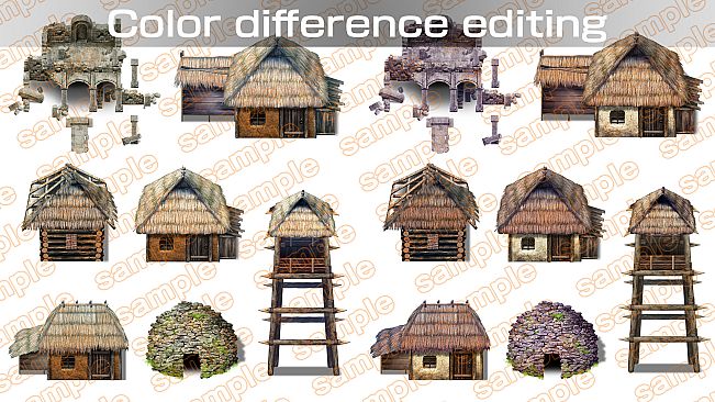 Single-picture map collection of materials4
