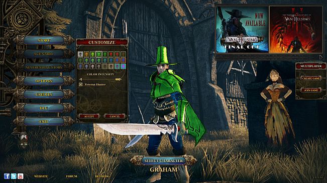 Van Helsing: Veteran Multiplayer Skin