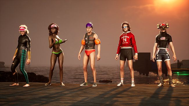 Killer Klowns From Outer Space: Pakiet letnich strojów dla ludzi