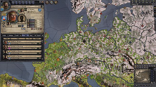 Crusader Kings II: Dynasty Shields Charlemagne