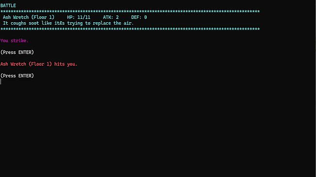 Nick's Text Adventure