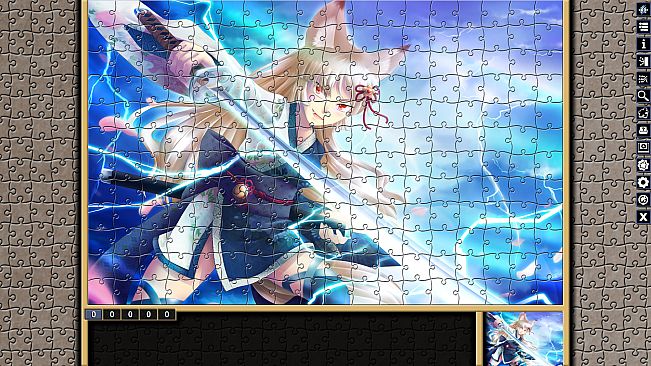 Pixel Puzzles Illustrations & Anime - Jigsaw Pack: Neko