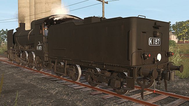 Trainz 2022 DLC - VR K class Type 4 (K186-K192) - In Service Black