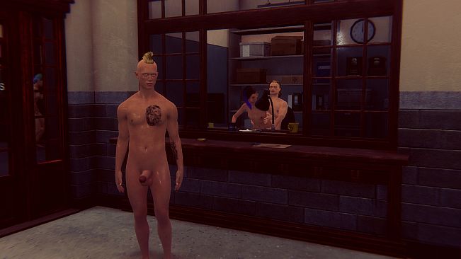 Cyberpunk men for Fuck in police