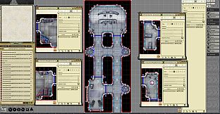 Fantasy Grounds - Pathfinder RPG - Map Pack - Starship Decks