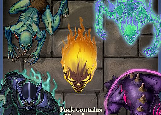 Fantasy Grounds - Devin Night Pack 203: Elemental Undead