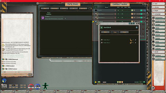 Fantasy Grounds - Fallout: The Roleplaying Game Wanderers Guide Book