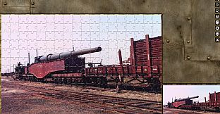 Pixel Puzzles WW2 Jigsaw - Pack: German Railway Guns