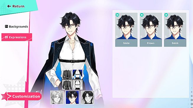 Stellifier - an otome game inspired by older idols