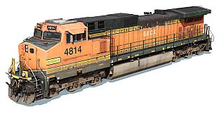 Trainz 2022 DLC - GECX C44-9W EX-BNSF 4772-4877