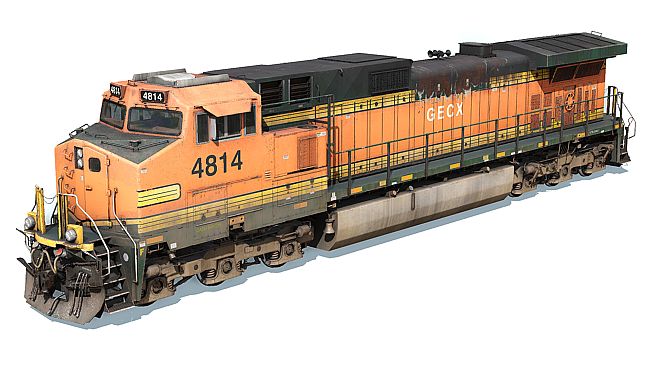 Trainz 2022 DLC - GECX C44-9W EX-BNSF 4772-4877