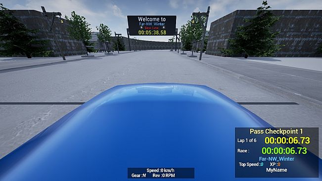 Maze Workout - Western Lost Solo Car Racer