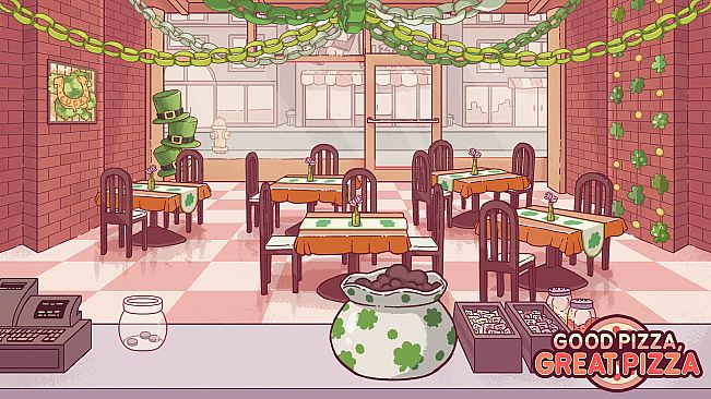 Good Pizza, Great Pizza - Rustic Green Set - St.Patrick's 2022