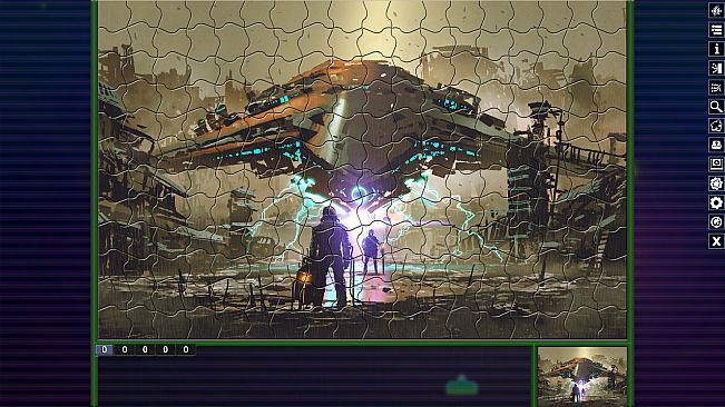 Pixel Puzzles Illustrations & Anime - Jigsaw Pack: Sci-Fi
