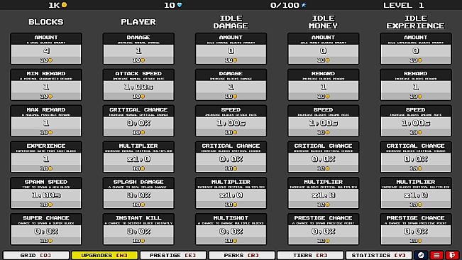 Hover Idle: Grid Master