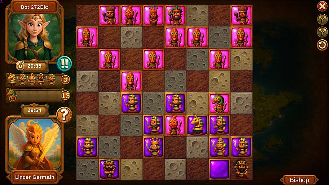 Choc Tactic 4 Chess Master - Bullet League
