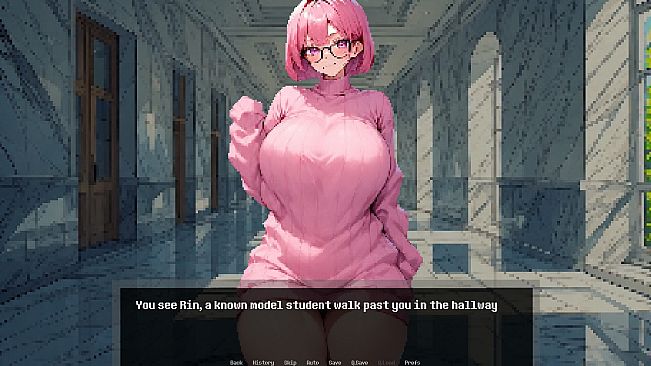 Dominated by: Yandere Goth Sensei