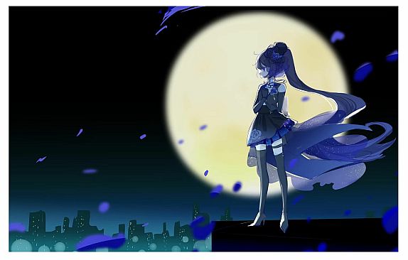 夜空色的魔法少女 - Nightsky Blue Magical Girl