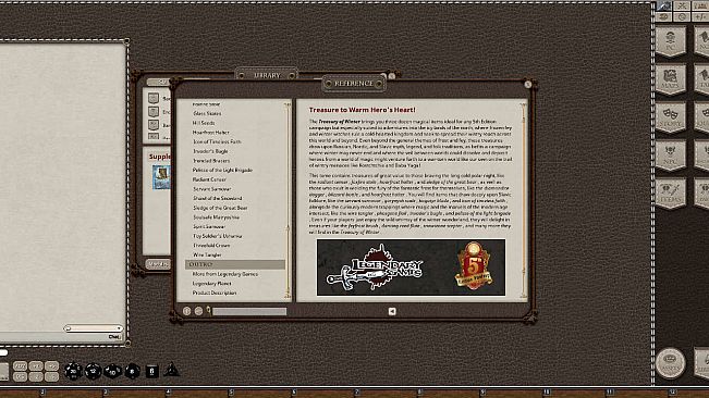Fantasy Grounds - Treasury of Winter