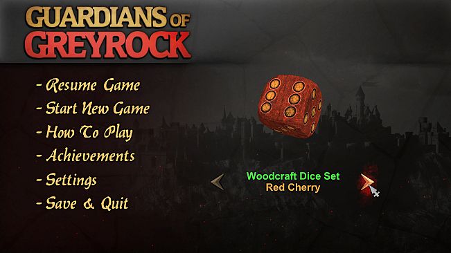 Guardians of Greyrock - Dice Pack: Woodcraft Set