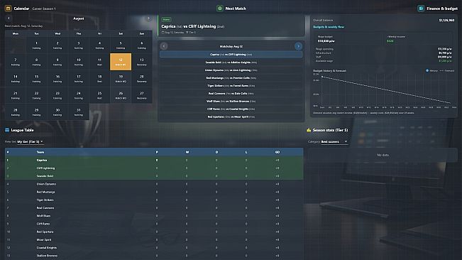 THE NEW BOSS: FOOTBALL CLUB