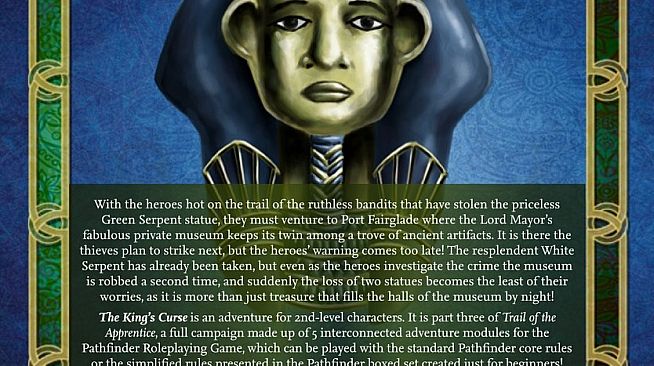 Fantasy Grounds - Trail of the apprentice: The King's Curse