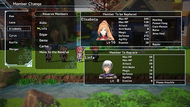 RPG Developer Bakin Layout Data Sci-Fi