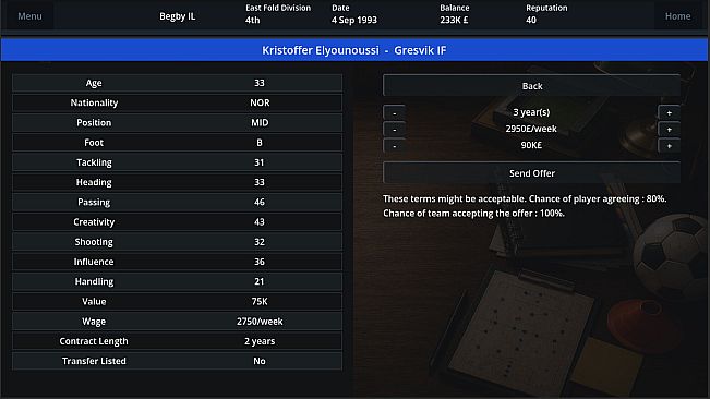 Eastfold Club Manager