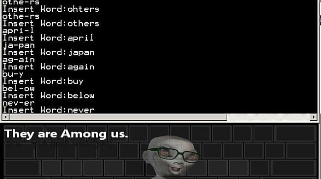 Touch Typing Home Row Speed Grinder - iReact Alien Skin They Are Among Us