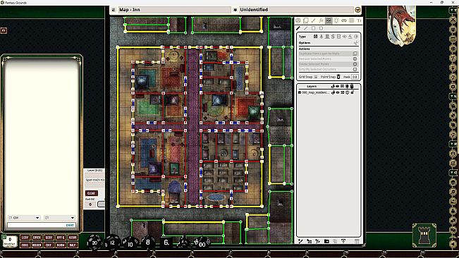 Fantasy Grounds - Pathfinder RPG - Flip-Mat: Night Ambush