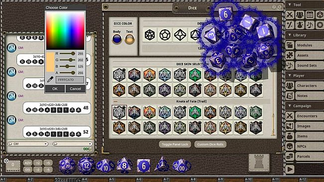 Fantasy Grounds - Knots of Fate Dice Pack