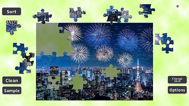 Jigsaw Masterpieces : Fireworks and Nightscape