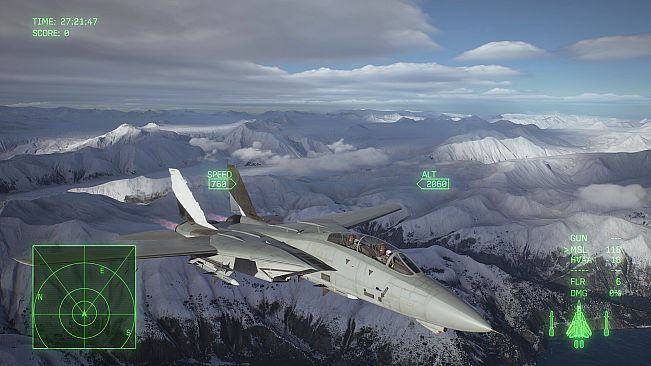 ACE COMBAT 8 - Playable Aircraft: F-14A