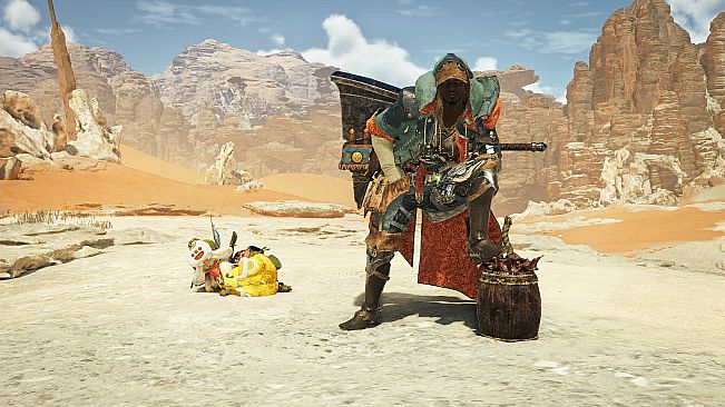 Monster Hunter Wilds - Photo Pose: Adventure Begins Pose 3 & 4