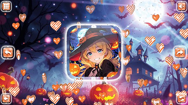 Lovely Anime Puzzle: Halloween