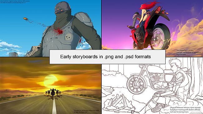 Road Redemption - Concept Art and Videos