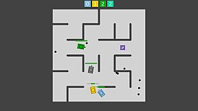 Tanks in Labyrinth