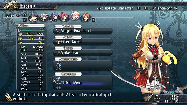 The Legend of Heroes: Trails of Cold Steel II - Unspeakable Costumes