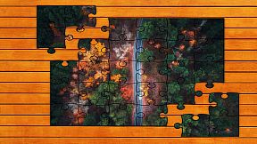 Golden Leaf Jigsaw Puzzles