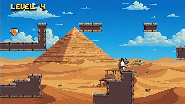 Mel The Pyramid Cat