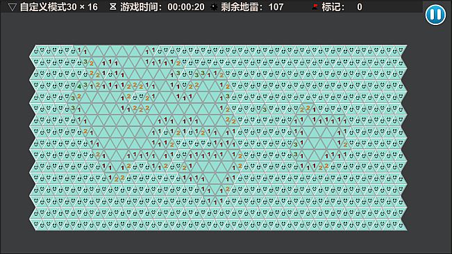 minesweeper- Triangle