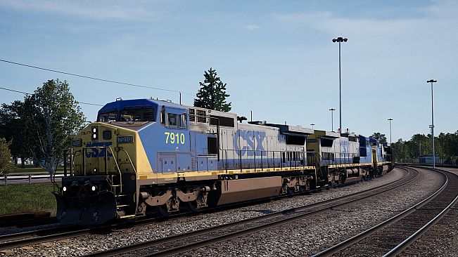 Train Sim World: CSX C40-8W Loco Add-On - TSW2 & TSW3 compatible