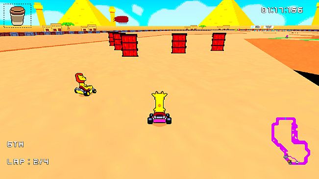Retro Kart Rush