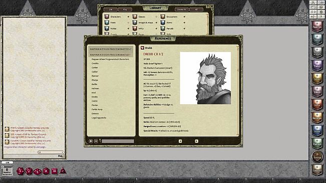 Fantasy Grounds - Rappan Athuk – Pregenerated Characters (PFRPG)