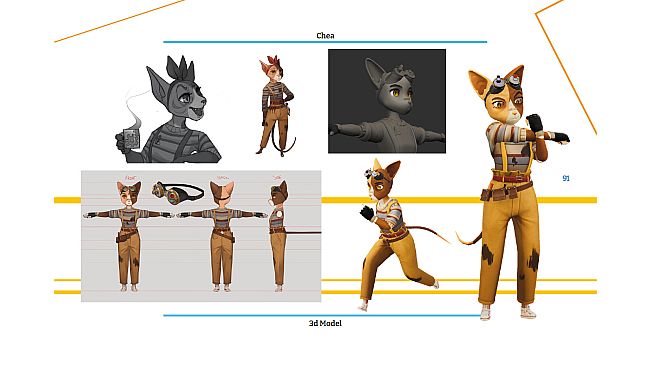 On Your Tail - Digital Artbook