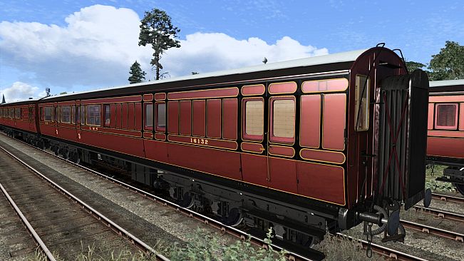 TS Marketplace: Caledonian Railway 65ft Grampian LMS Period 1 Coach Pack