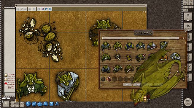Fantasy Grounds - Brass Dragons (Token Pack)