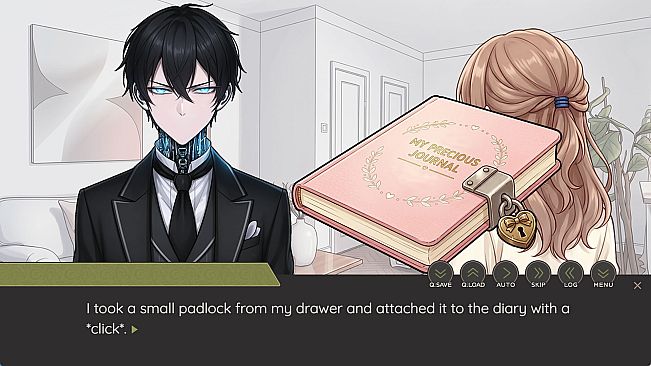 My AI read my diary - Dating Sim