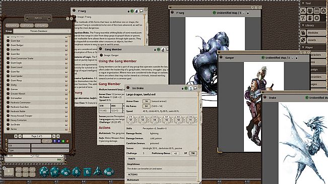 Fantasy Grounds - Esper Genesis 5E Threats Database