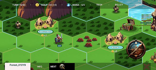 Magic And Dragons : 4X Battle